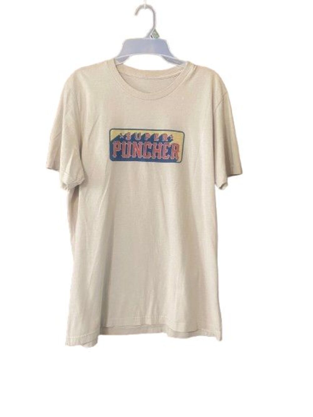 Boys T Shirt Sz L Short Sleeve No Tags Super Puncher Dale Brisby Rodeo